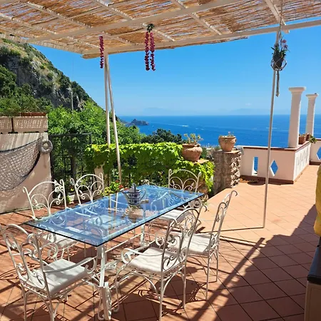 La Caletta-praiano Casa de Férias Praiano